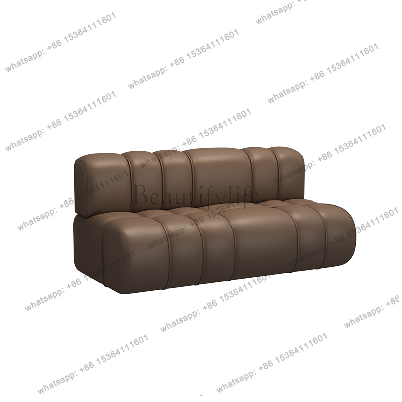 Home Cinema Design - โซฟาดีไซน์เนอร์สำหรับห้องนั่งเล่น โซฟาพื้นแบบคลาสสิกสุดหรู โซฟาคู่นุ่มสบาย