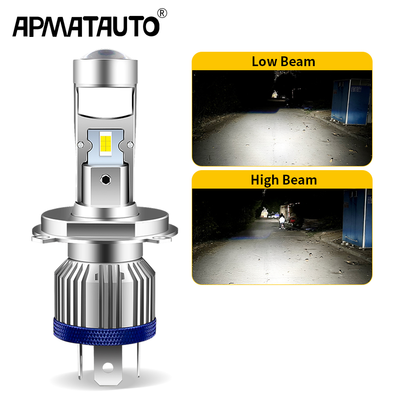 Projector Lamp Replacement - H4 HS1 LED รถจักรยานยนต์ไฟหน้าหลอดไฟ H4 Moto