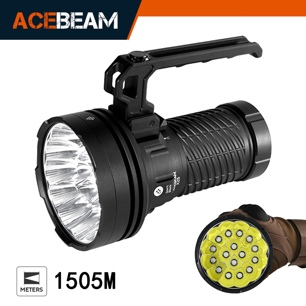 Home Cinema Imax - ไฟฉาย ACEBEAM X25 ระยะส่อง 1505 เมตร