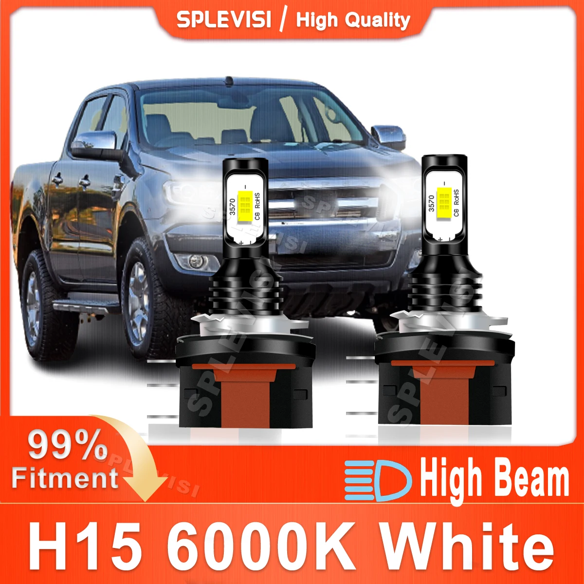 Home Cinema Imax - H15 ไฟ LED รถ High Beam