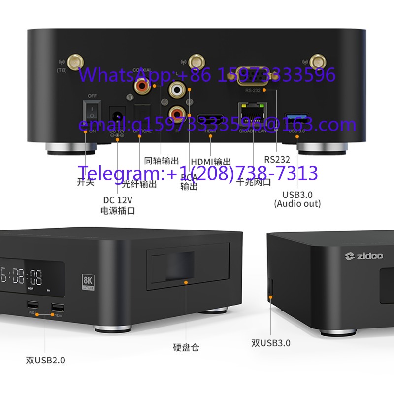 Home Cinema Blu Ray - อุปกรณ์เล่นบลูเรย์ Ultra HD 8K รองรับ HDR