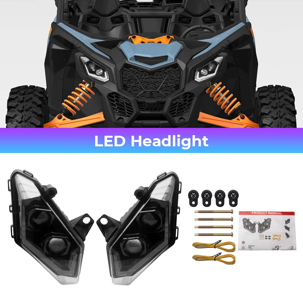 Home Cinema Imax - ไฟหน้า LED 60W สำหรับรถ UTV ความสว่างสูงพิเศษ