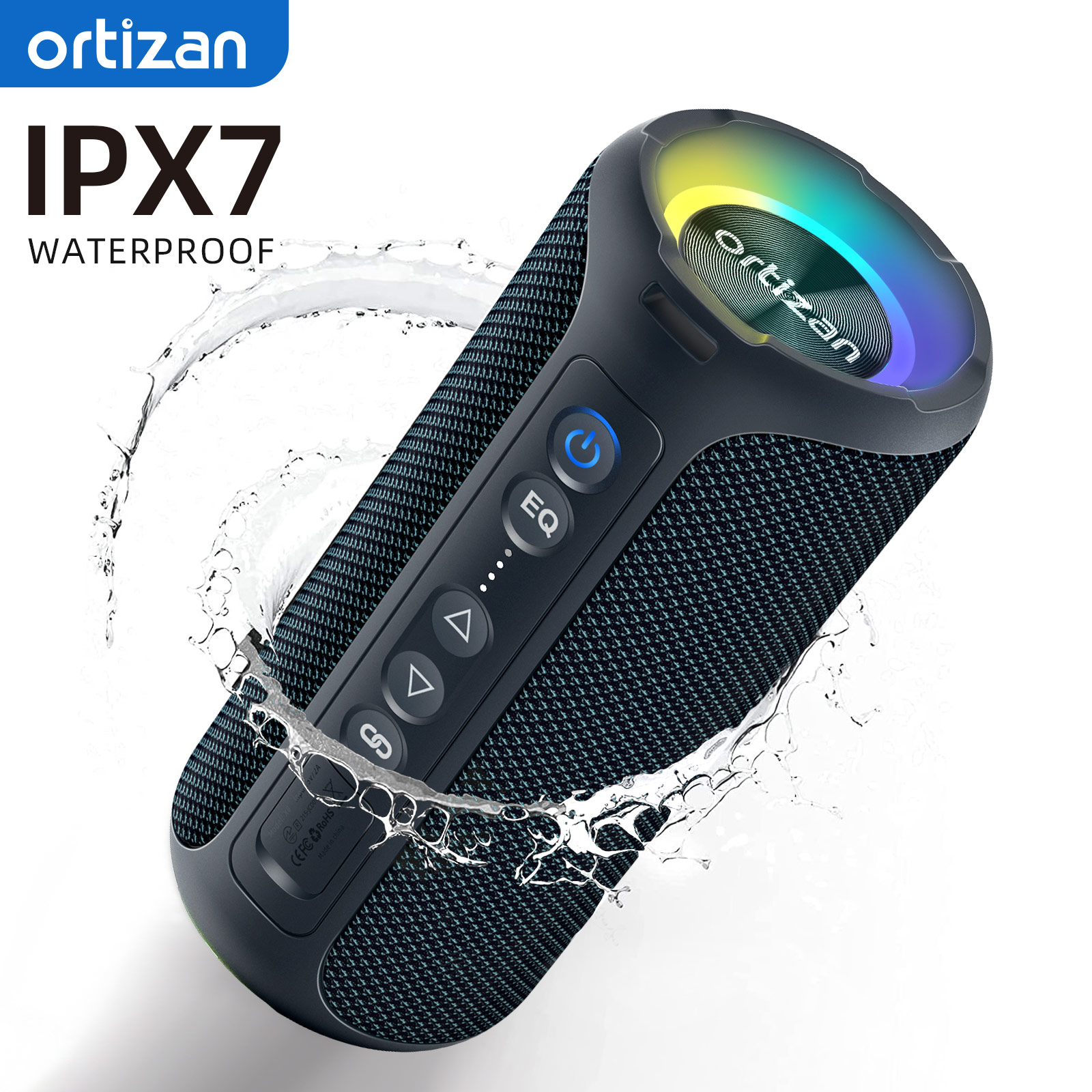Xiaomi Home Cinema - Ortizan ลําโพงบลูทูธ 40W Enhanced Bass แบบพกพาลําโพงไร้สายกลางแจ้ง