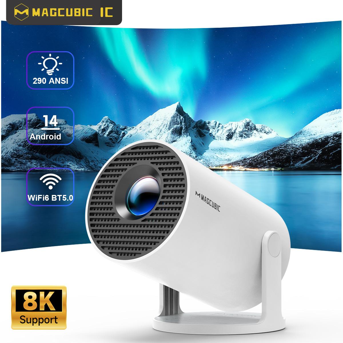 Xiaomi Home Cinema - โปรเจคเตอร์ Magcubic HY300 Pro 8K Android