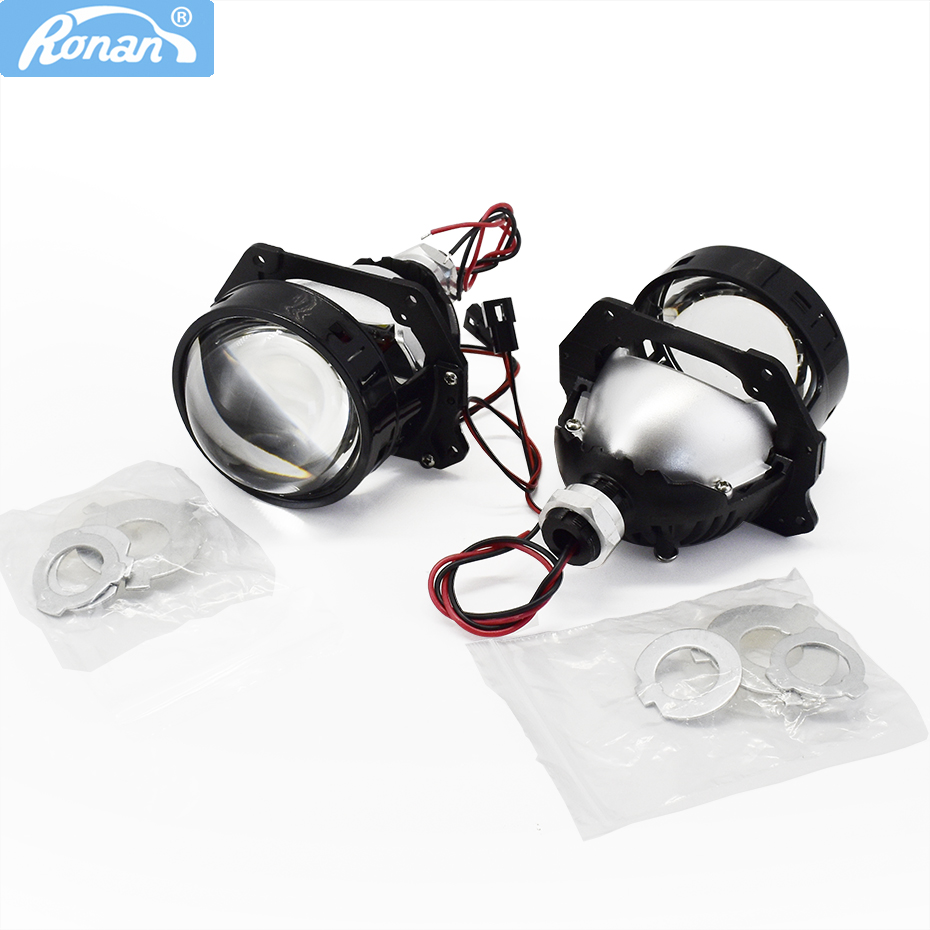 Projector Lamp Replacement - Ronan 40W 3นิ้ว Bi-Led โปรเจคเตอร์เลนส์4.3K 6K