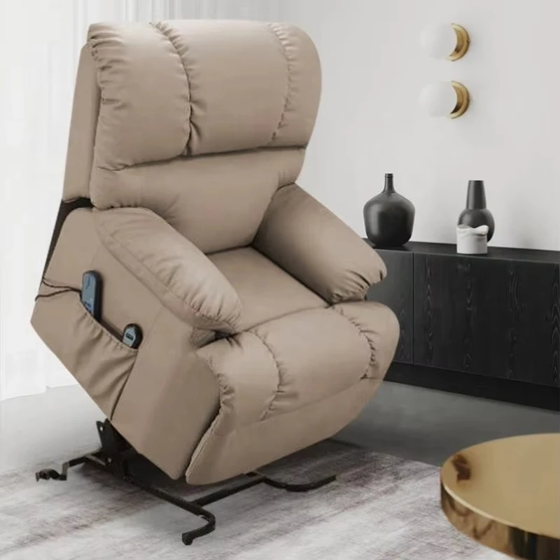 Home Cinema Theater - เก้าอี้นวดไฟฟ้าปรับเอนได้โครงโลหะทันสมัย พร้อมรีโมทคอนโทรล เหมาะสำหรับโฮมเธียเตอร์ โรงภาพยนตร์ และห้องนั่งเล่น