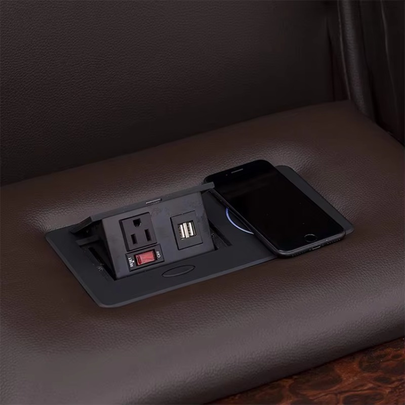 เก้าอี้โรงหนังไฟฟ้าหนังแท้ ดีไ - Home Cinema Design บทวิจารณ์และราคา