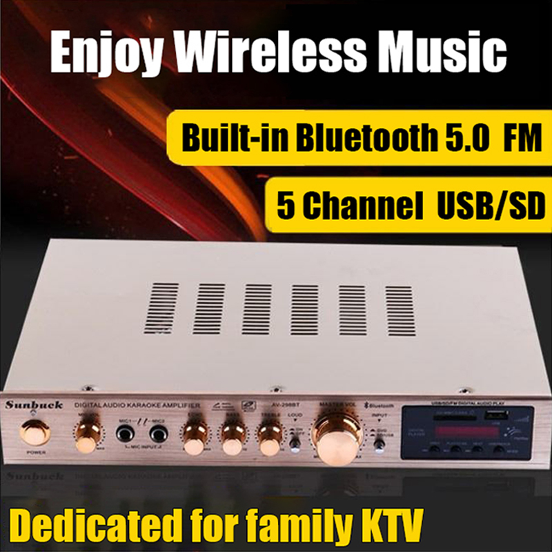 เครื่องขยายเสียงบลูทูธระบบดิจิ - Home Cinema Receiver บทวิจารณ์และราคา