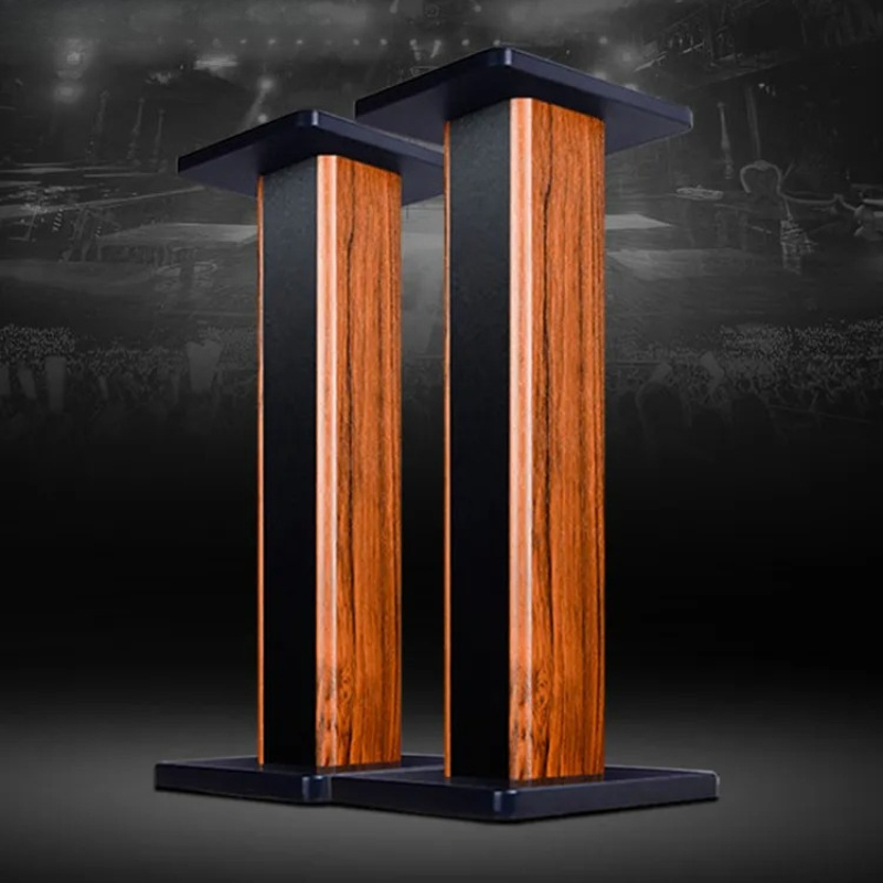 ขาตั้งลำโพงไม้เนื้อแข็งแบบตั้ง - Home Cinema Theater บทวิจารณ์และราคา