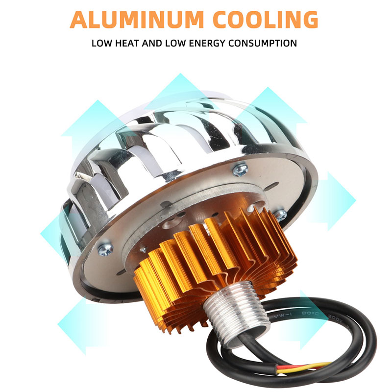 1pcs ไฟหน้ารถจักรยานยนต์ Dual  - Projector Lamp Replacement บทวิจารณ์และราคา