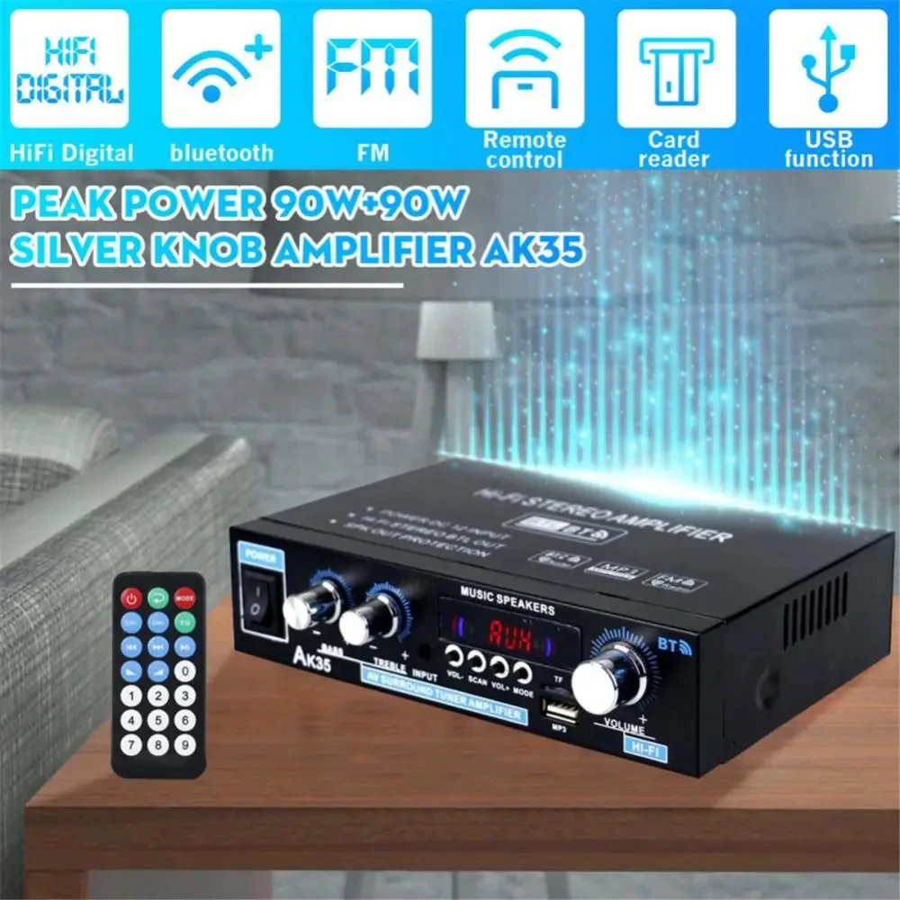 HiFi Digital AK35 บลูทูธเครื่อ - Home Cinema Receiver บทวิจารณ์และราคา