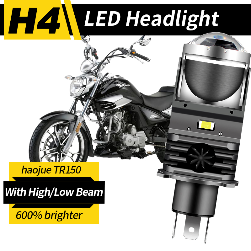 1 PC H4 LED ไฟหน้าโปรเจคเตอร์ร - Projector Lamp Replacement บทวิจารณ์และราคา