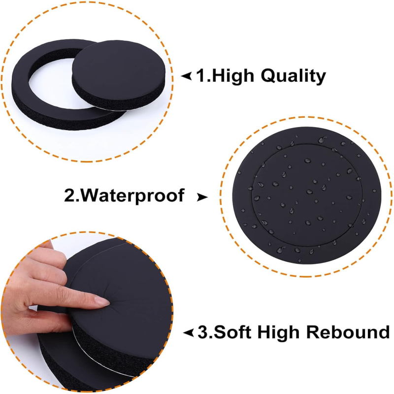 4/5/6.5 นิ้วรถประตูลําโพงเสียง - Noise Isolating Pad บทวิจารณ์และราคา