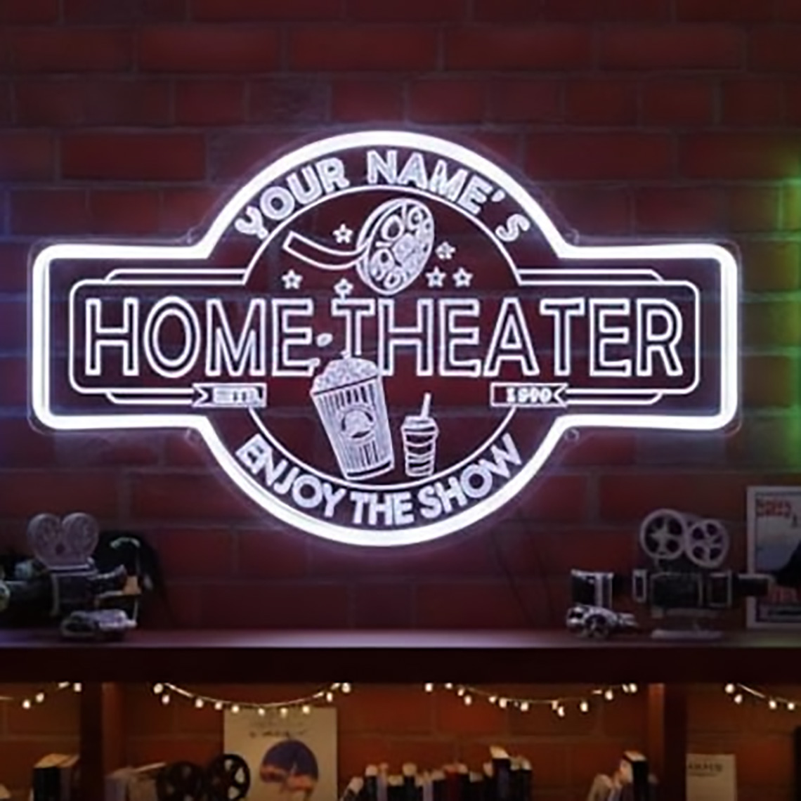 ป้ายไฟนีออนโฮมเธียเตอร์แบบกำหน - Home Cinema Theater บทวิจารณ์และราคา