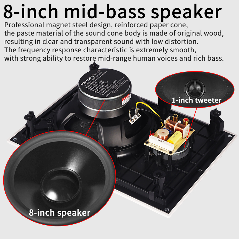 ลำโพง HIFI ติดผนัง 100 วัตต์ ล - Home Cinema Theater บทวิจารณ์และราคา