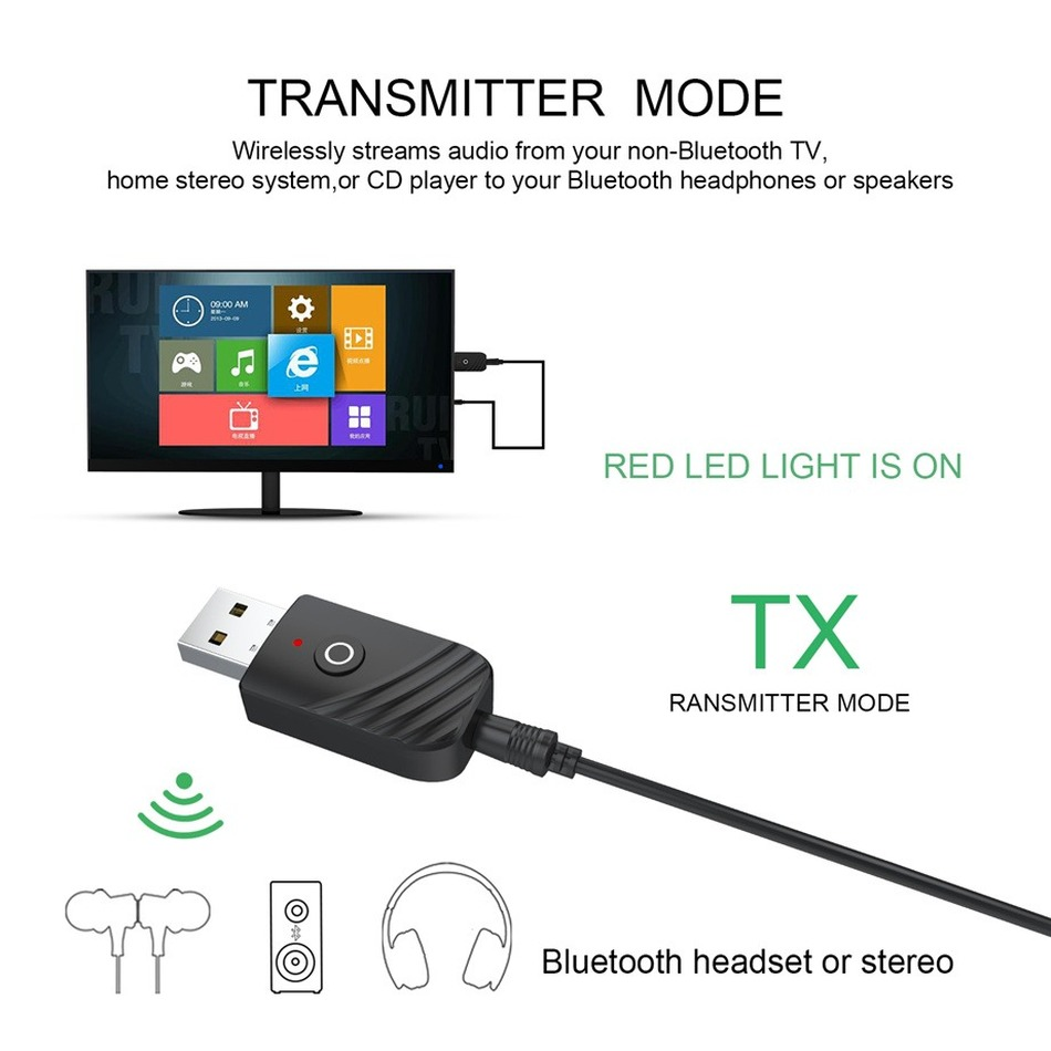 อะแดปเตอร์บลูทูธไร้สาย BT 3 in - Home Cinema Receiver บทวิจารณ์และราคา