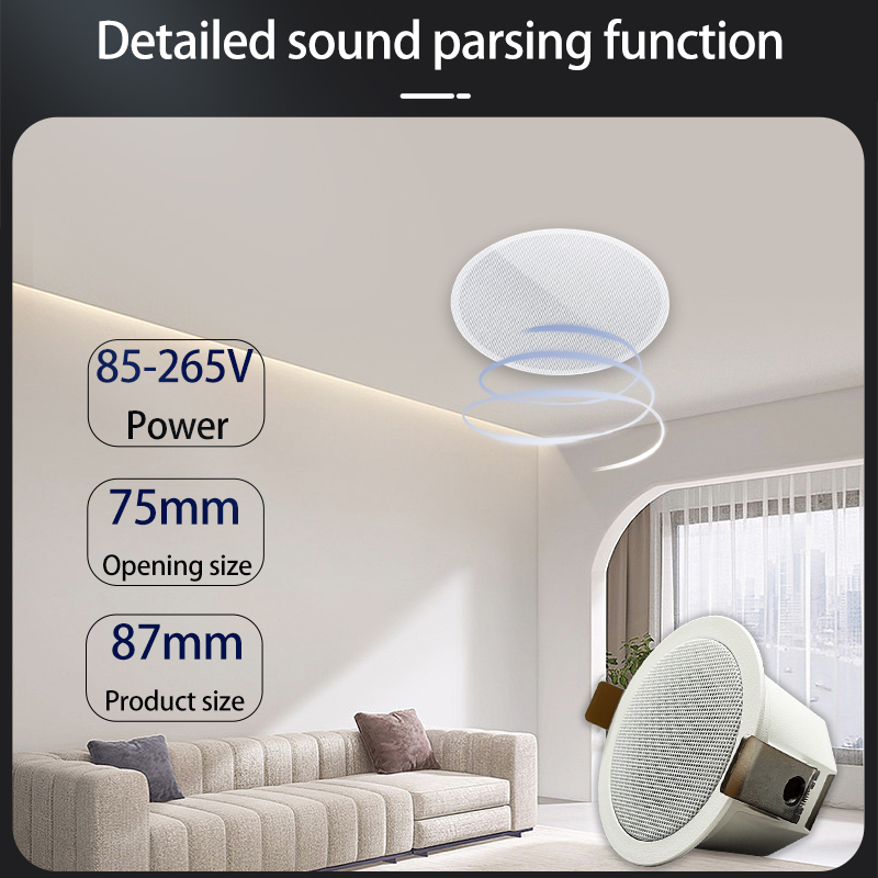 ลำโพงบลูทูธขนาดเล็กติดเพดาน ลำ - Home Cinema System บทวิจารณ์และราคา
