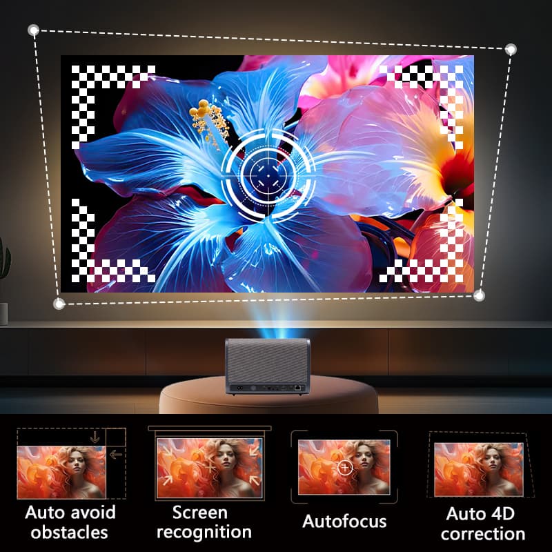 โปรเจคเตอร์ LED Huawei Shi-J10 - Xiaomi Home Cinema บทวิจารณ์และราคา