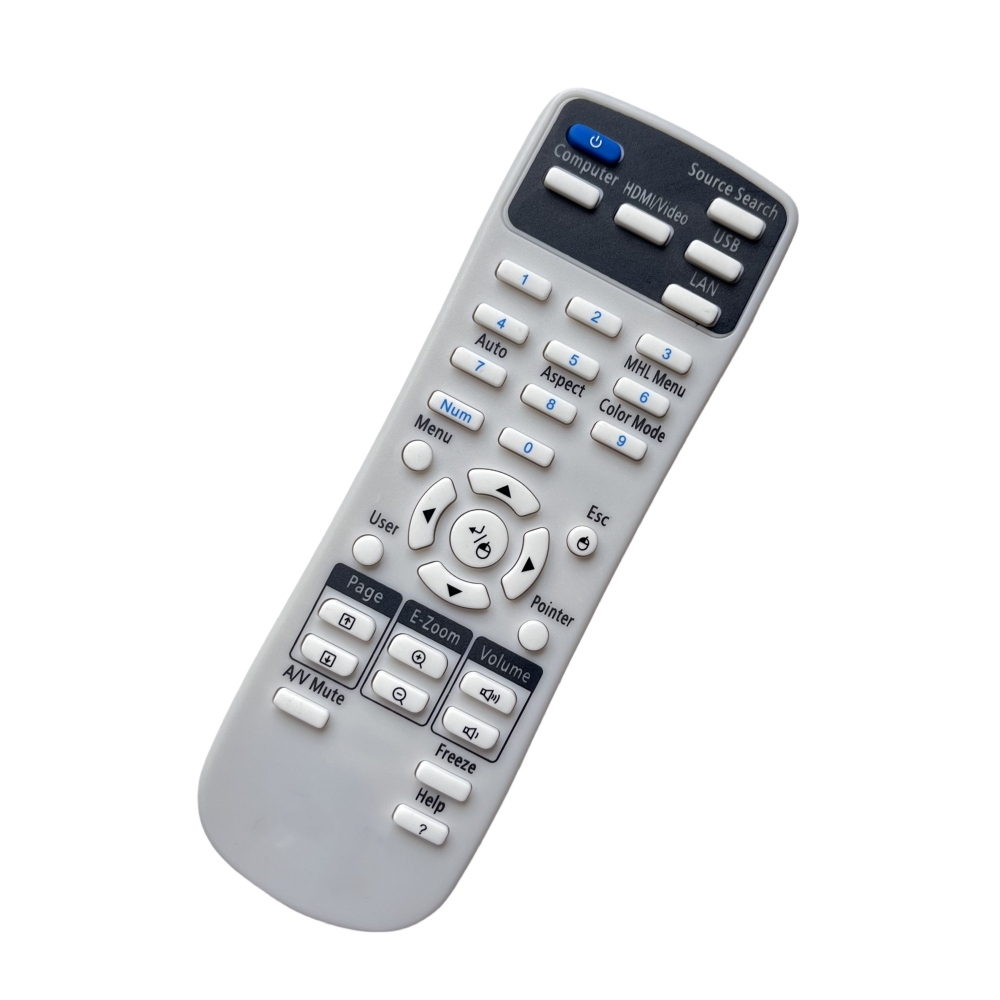 รีโมทคอนโทรลใหม่สำหรับโปรเจคเต - Home Cinema Epson 2150 บทวิจารณ์และราคา
