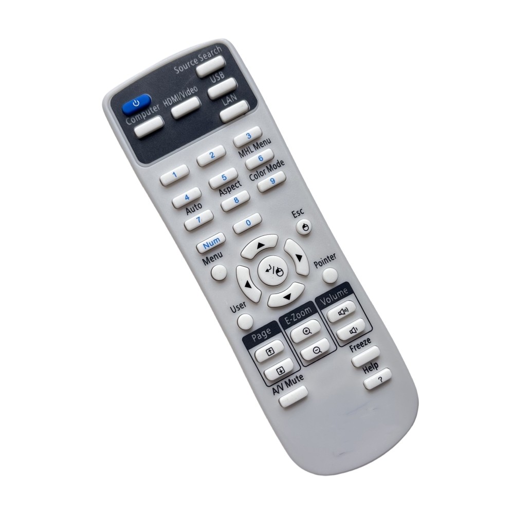 รีโมทคอนโทรลใหม่สำหรับโปรเจคเต - Home Cinema Epson 2150 บทวิจารณ์และราคา