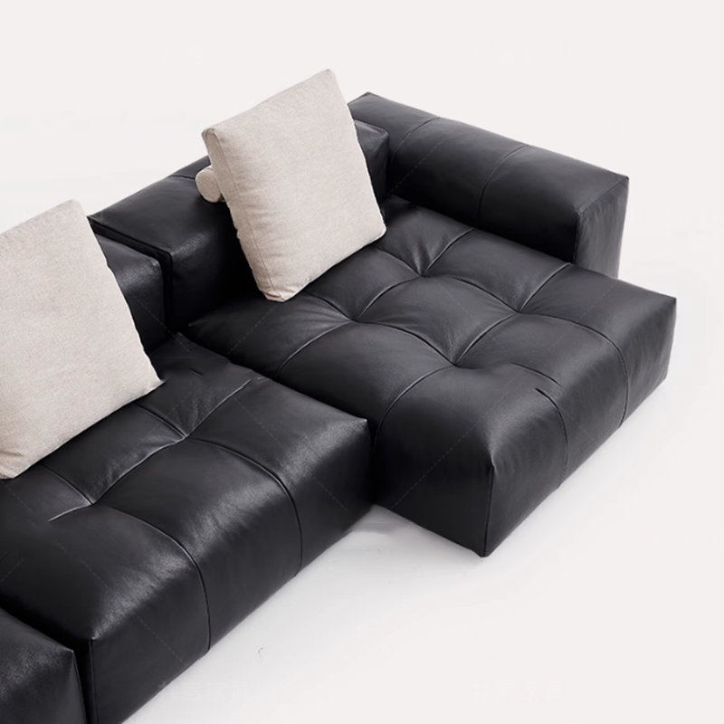 โซฟาหนังนอร์ดิกแบบบีบอัด สไตล์ - Home Cinema Design บทวิจารณ์และราคา