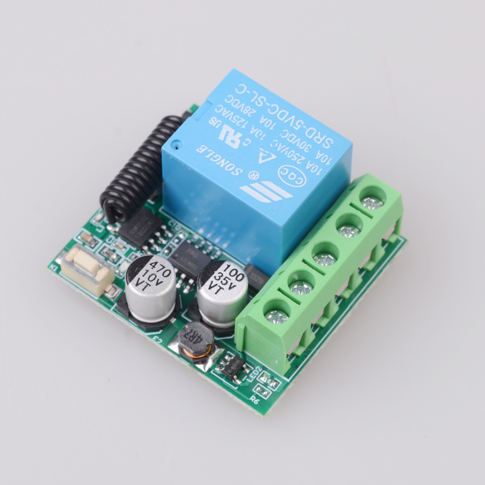 DC 12V 433Mhz RF รีโมทคอนโทรลไ - Home Cinema Receiver บทวิจารณ์และราคา