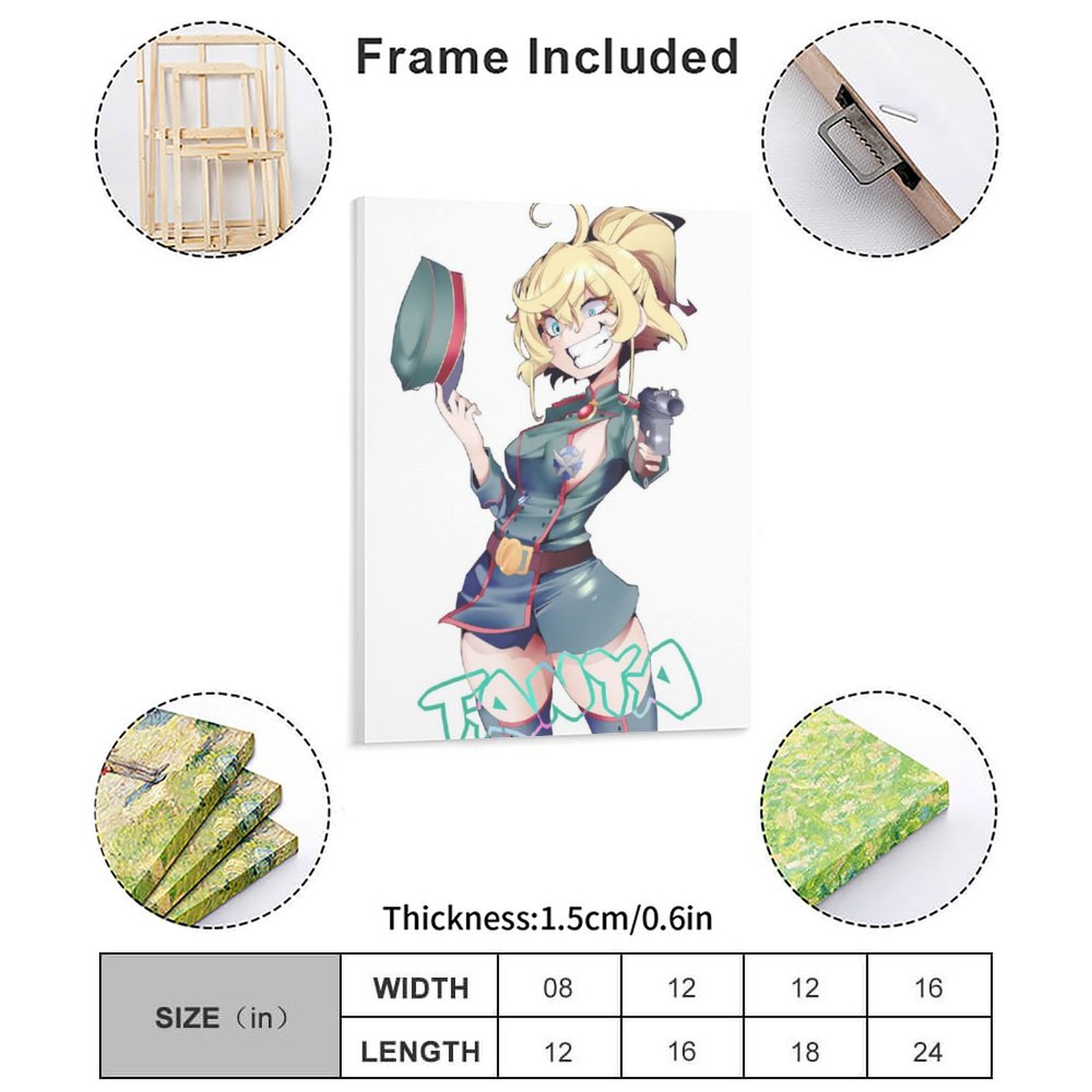 Saga Of Tanya Evil โปสเตอร์ภาพ - Home Cinema Design บทวิจารณ์และราคา