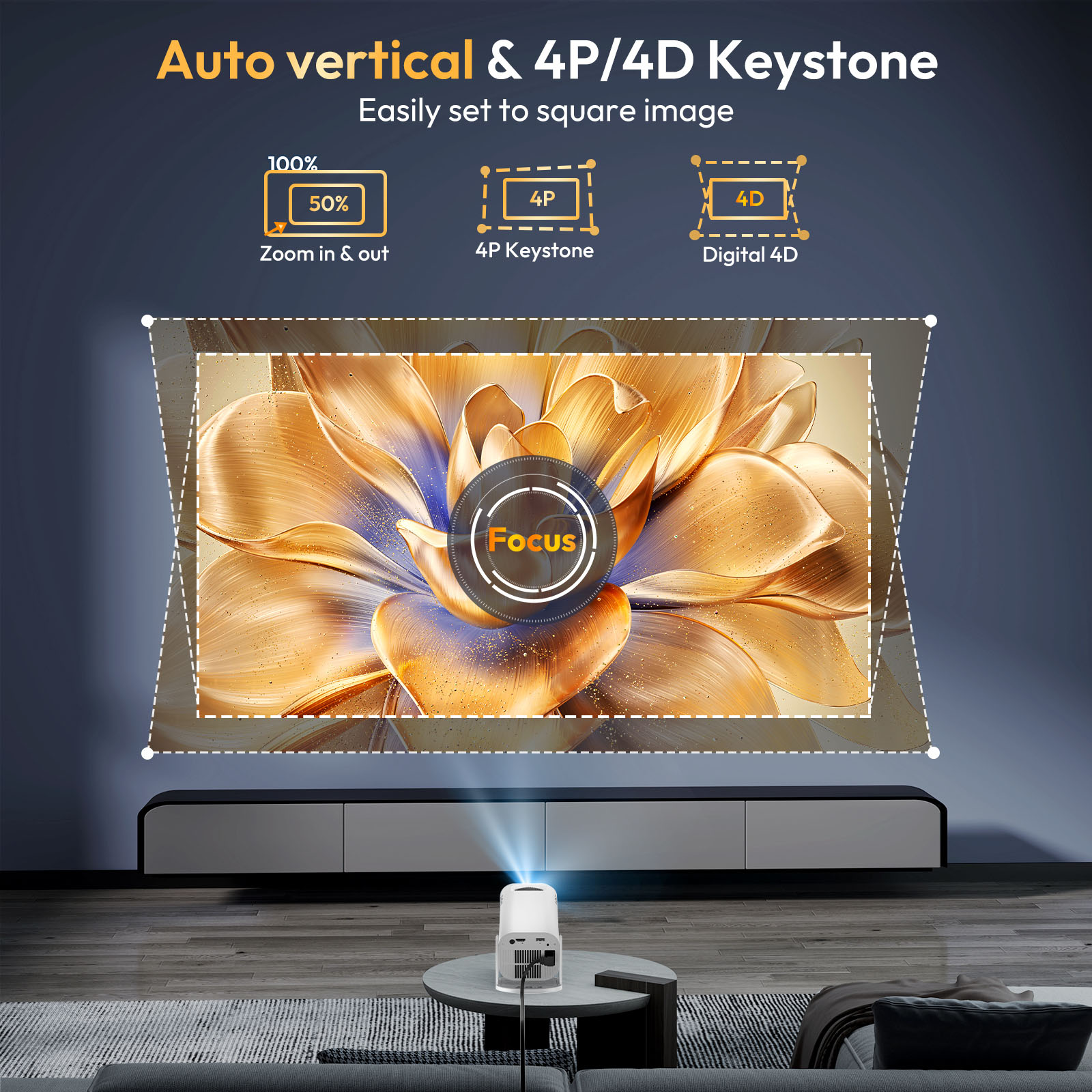 โปรเจคเตอร์ XGODY Gimbal 3 Pro - Xiaomi Home Cinema บทวิจารณ์และราคา