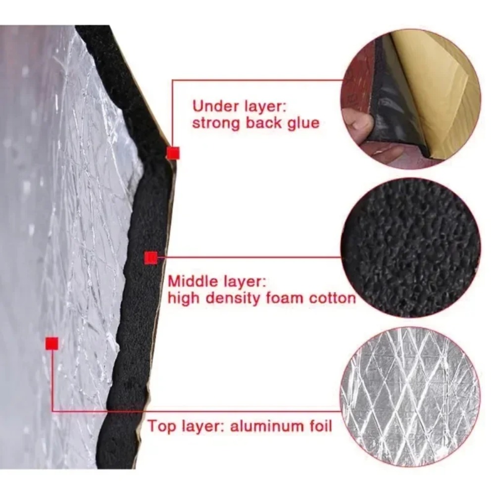 แผ่นกันเสียงรถยนต์หนาพิเศษ 20  - Noise Isolating Pad บทวิจารณ์และราคา