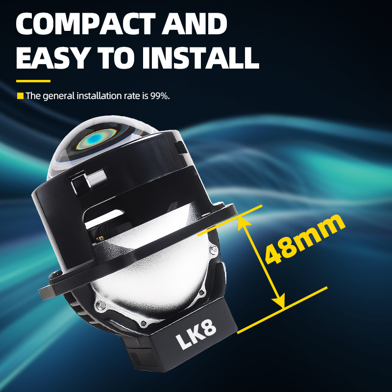 SANVI รถ LK8 Bi LED เลนส์โปรเจ - Projector Lamp Replacement บทวิจารณ์และราคา